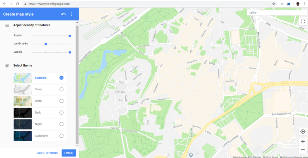 custom google maps loquiz