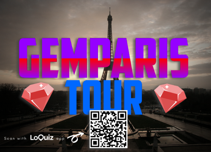 A self-guided tour of Paris on the the Loquiz tour guide app.