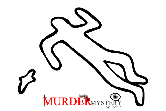Murder Mystery scavneger hunt game made by Loquiz.